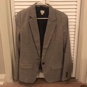 "A new day" Houndstooth blazer